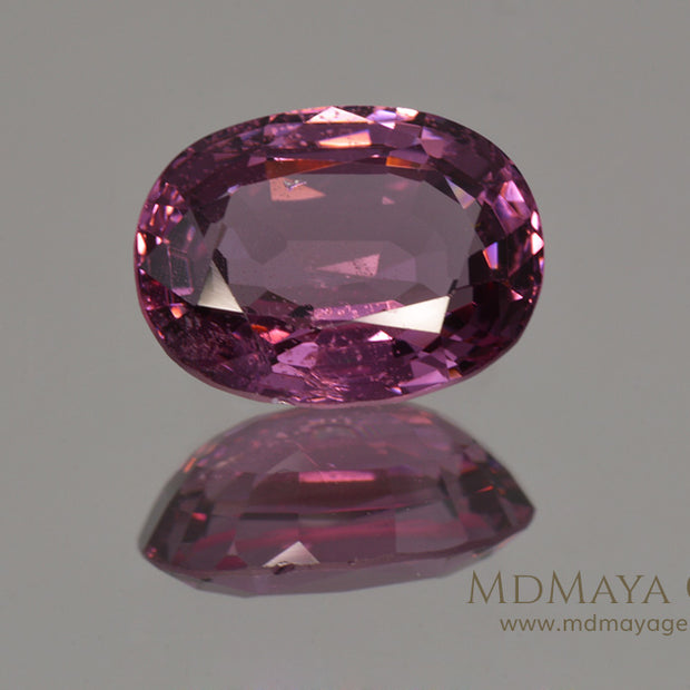 Deep Pink Spinel Oval Cut 2.47 ct