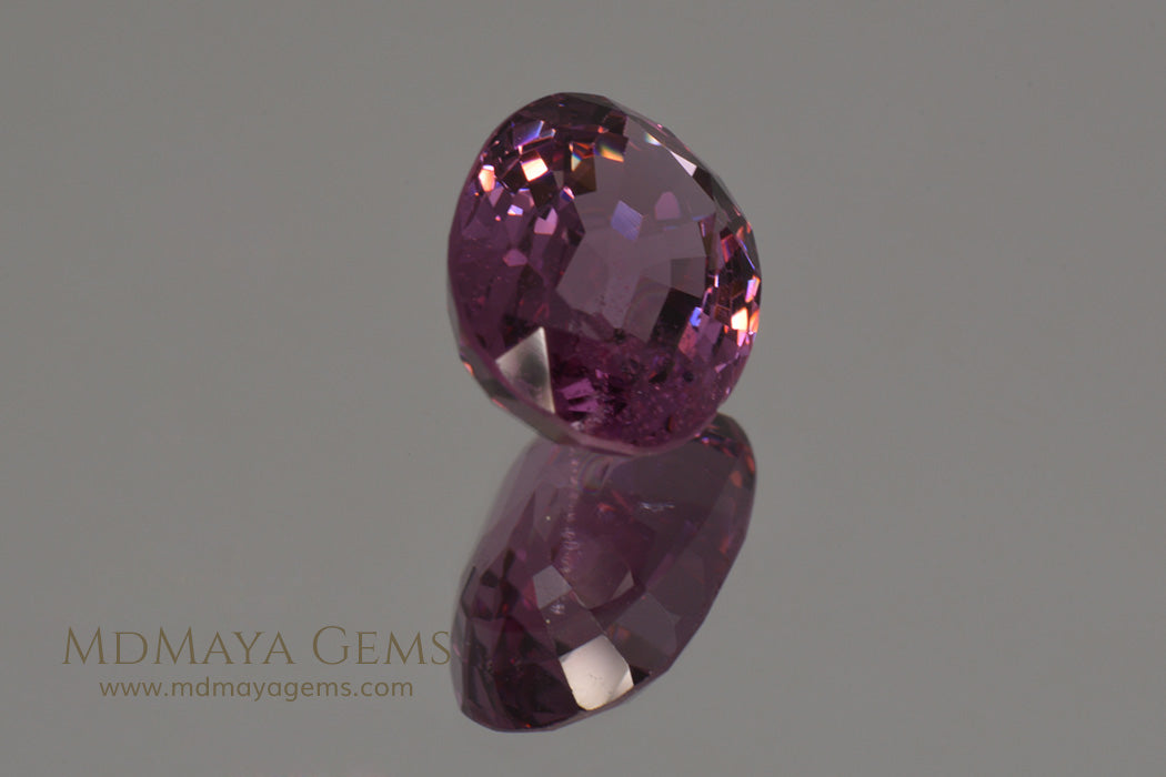 Deep Pink Spinel Oval Cut 2.47 ct