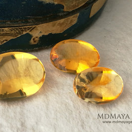 Fire Opal set. The perfect combination for your bespoke jewelry. 6.38 ct.