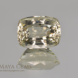 Untreated Light Yellow Heliodor Golden Beryl Cushion Cut 4.79 ct