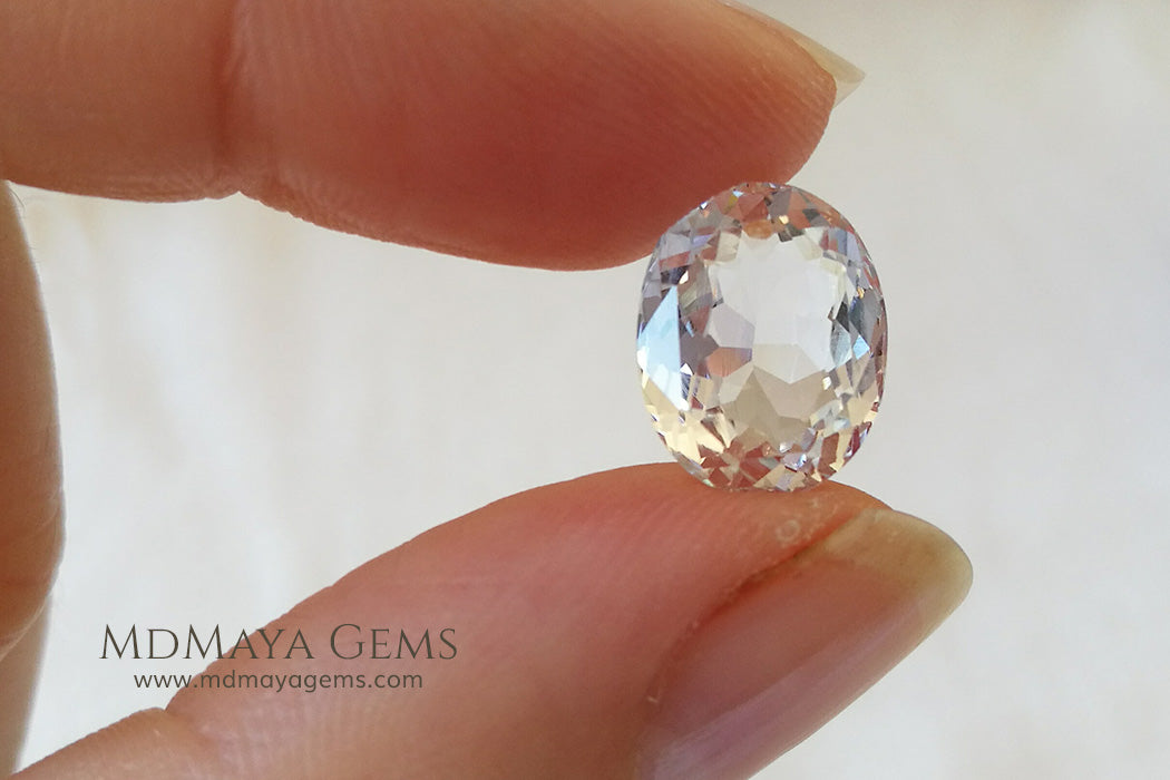 Goshenite Beryl Oval cut 4.40 ct