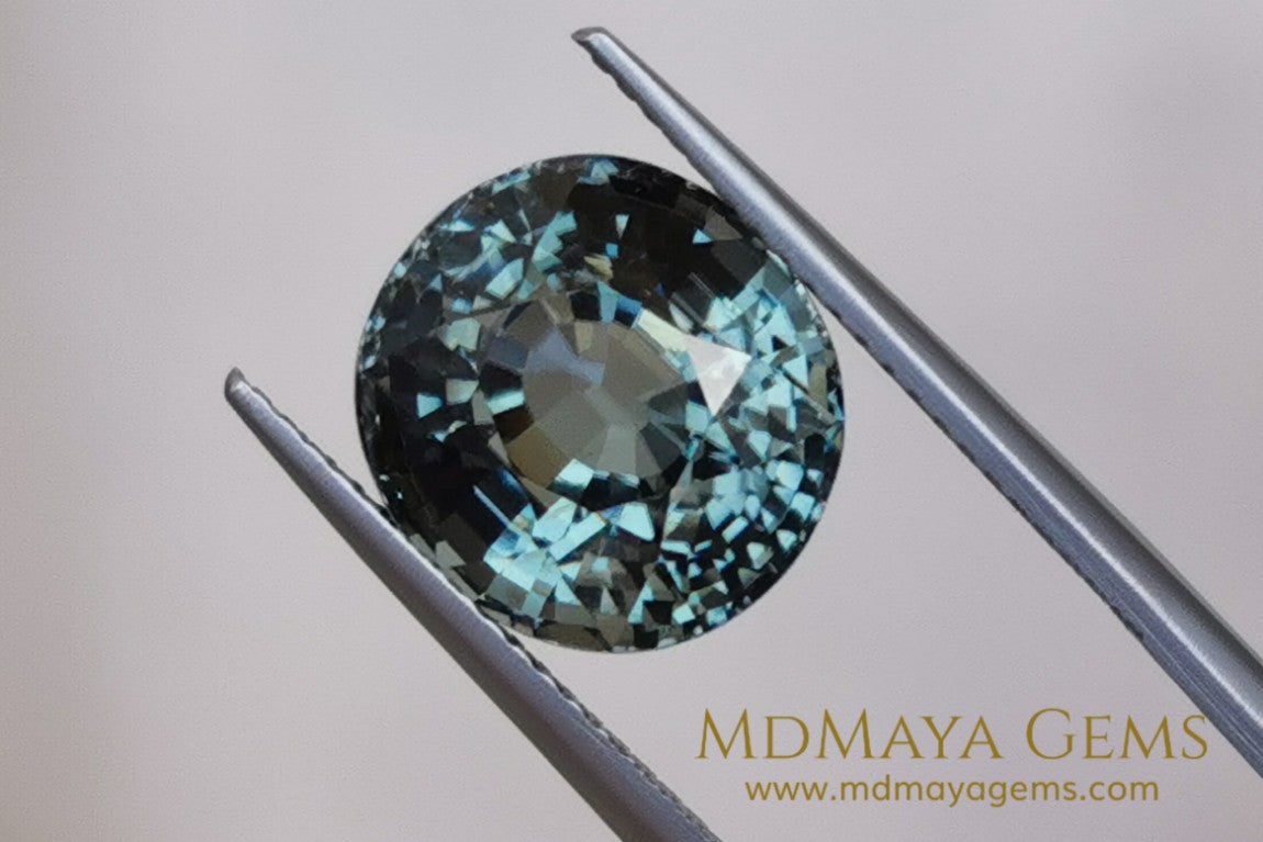 Impressive Grey Tourmaline 7.48 ct for sale MdMaya Gems