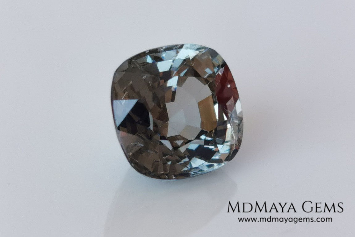 Grey Spinel 4.07 ct. Cushion Cut