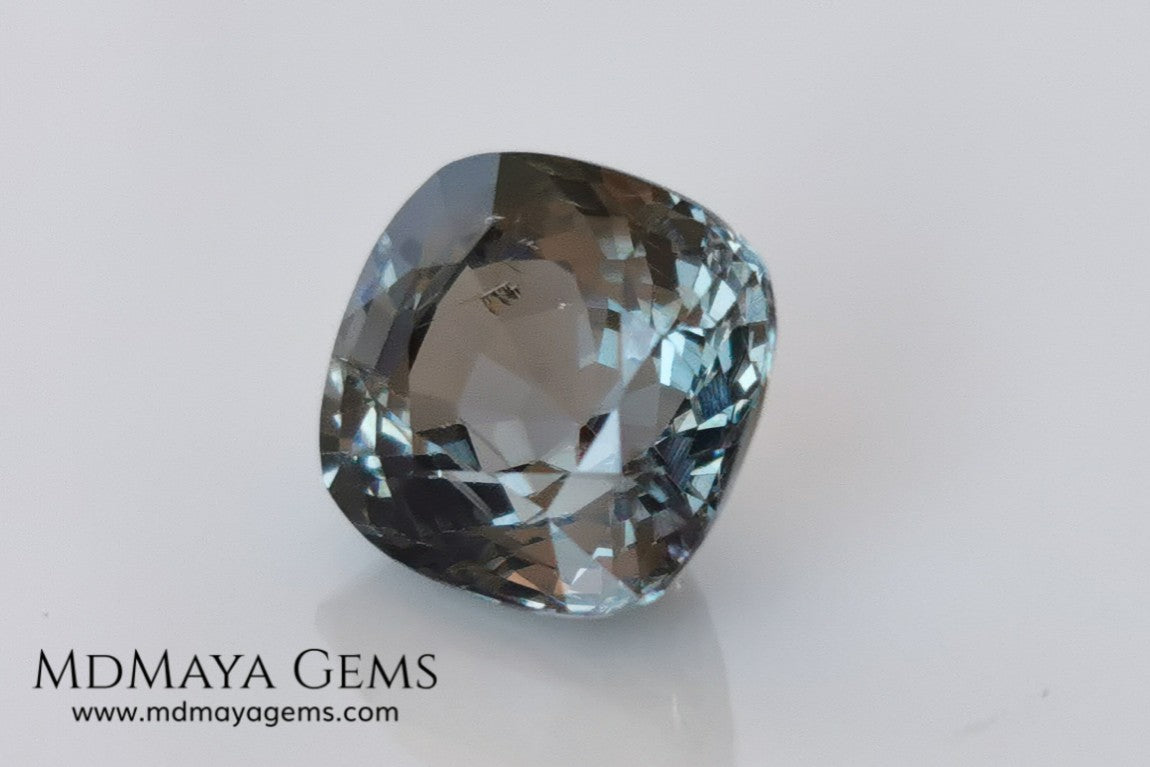 Grey Spinel 4.07 ct. Cushion Cut