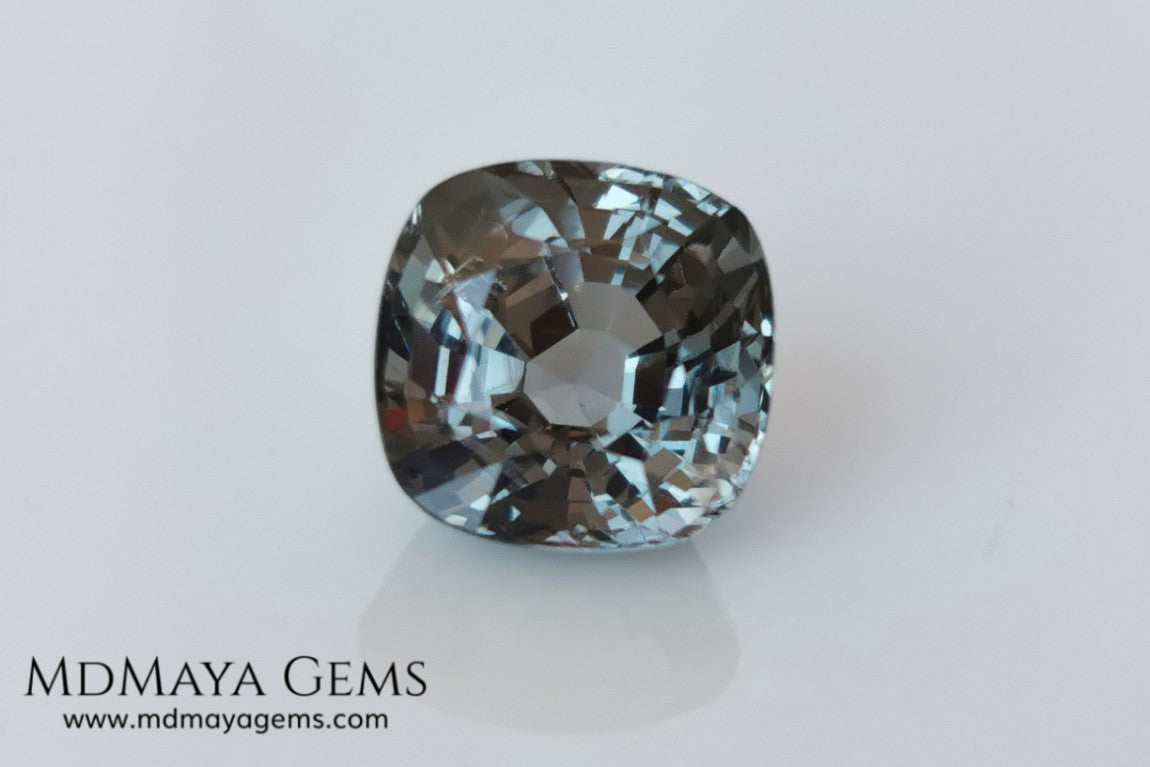 Grey Spinel 4.07 ct. Cushion Cut