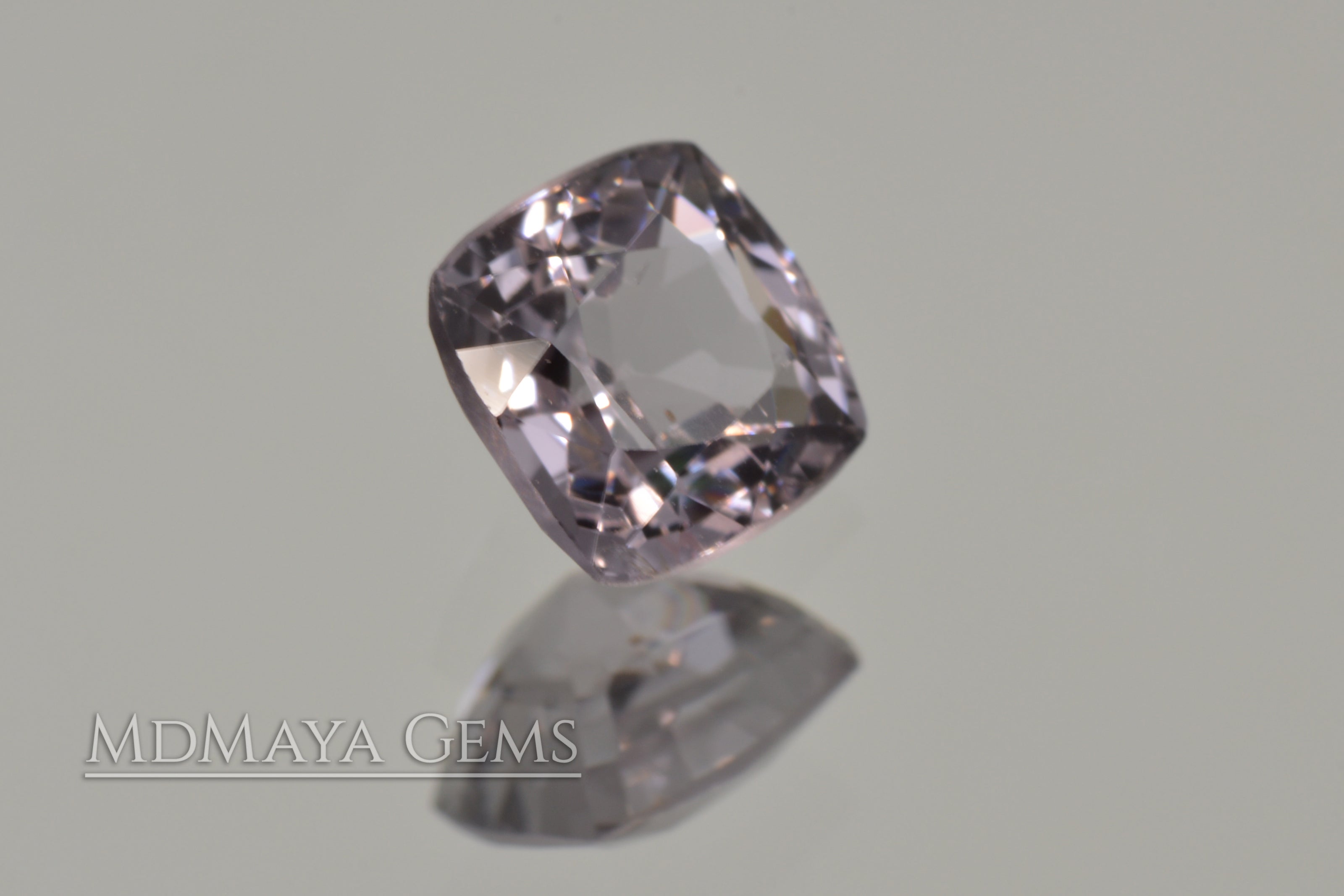 Grey Spinel 1.15 ct Cushion Cut.