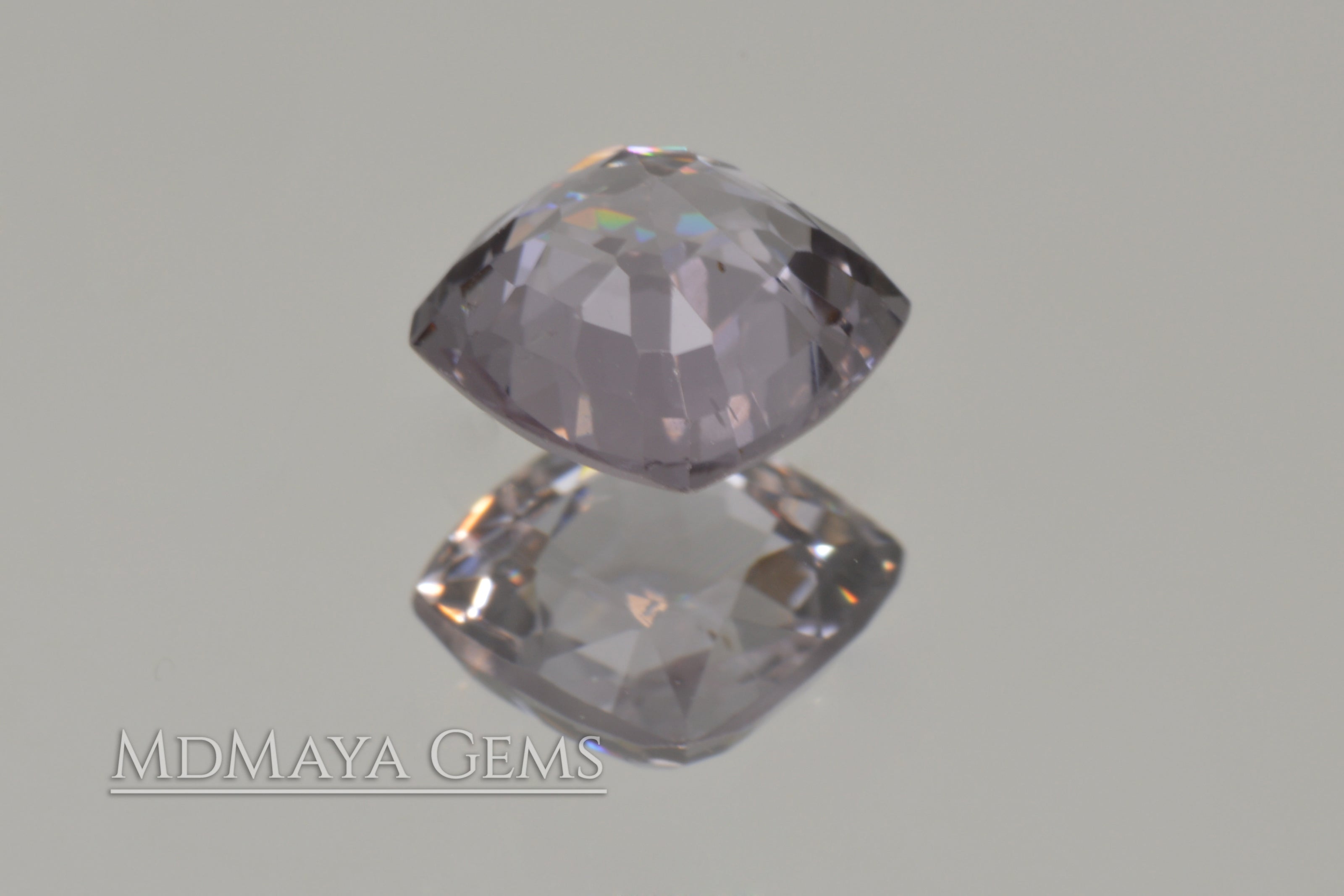 Grey Spinel 1.15 ct Cushion Cut.