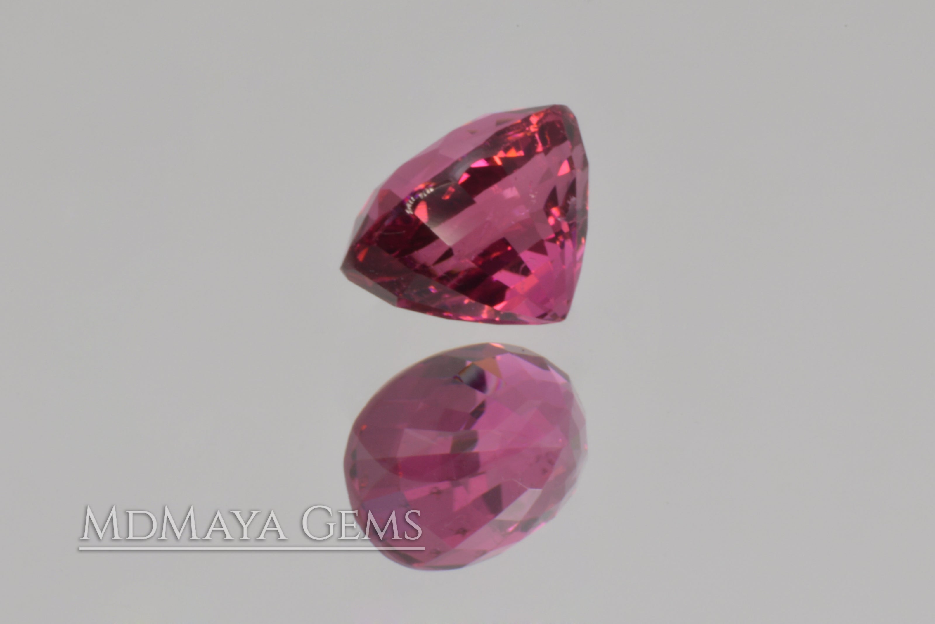 Intense Reddish Purple Rubellite 1.21 ct