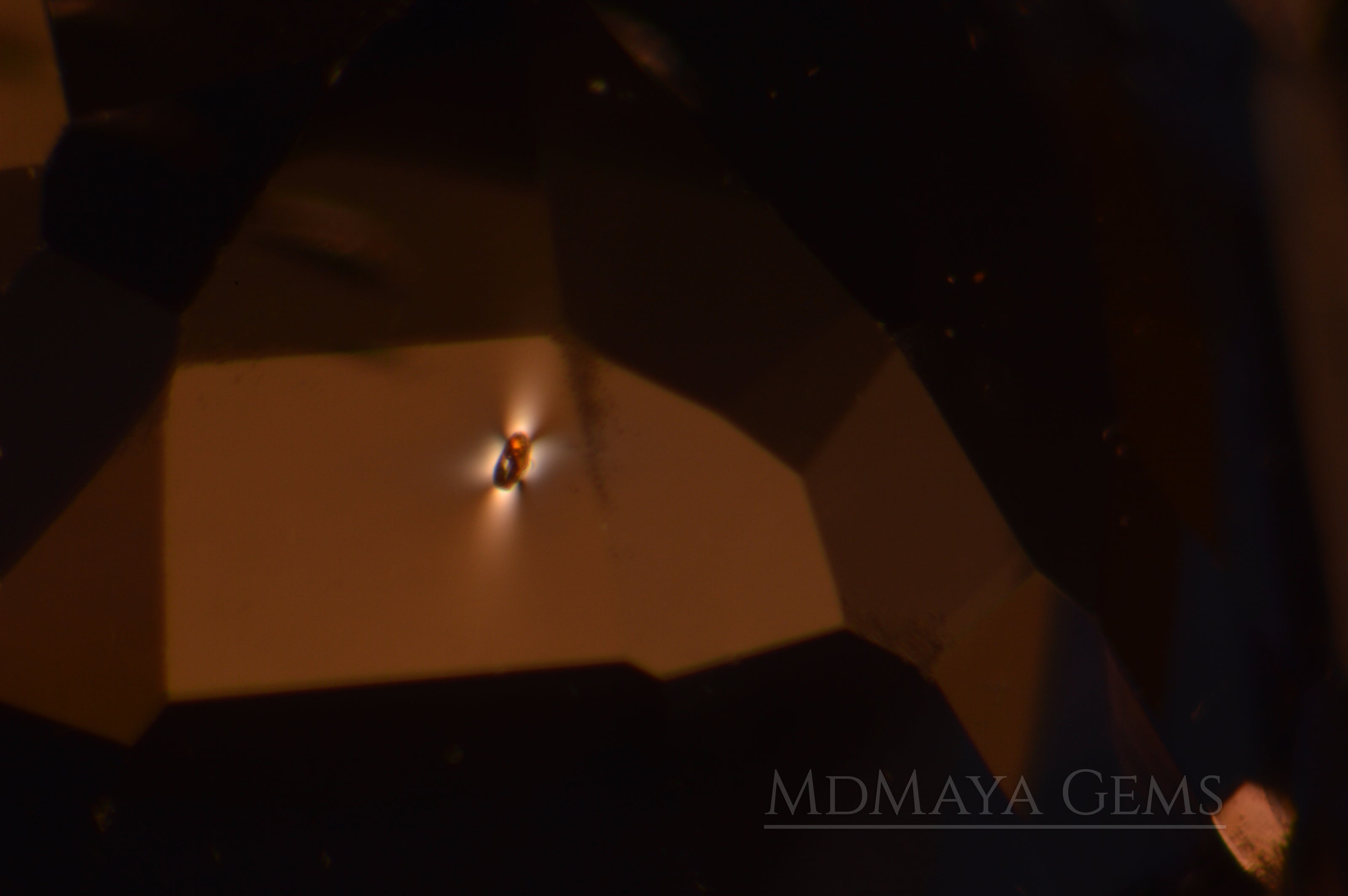 Inclusions Grey Spinel 1.15 ct Cushion Cut.