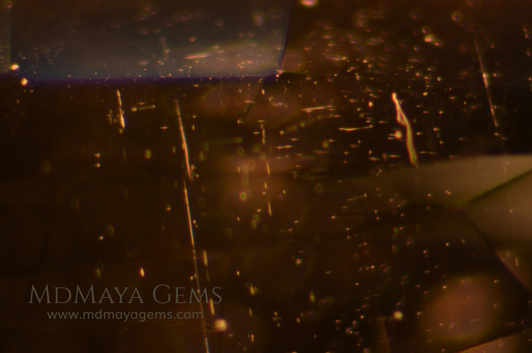 Inclusions Greenish Blue Aquamarine Cushion cut 2.03 ct