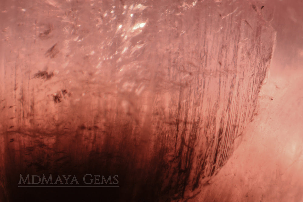 Inclusions in Mushroom Tourmaline 13.10 ct