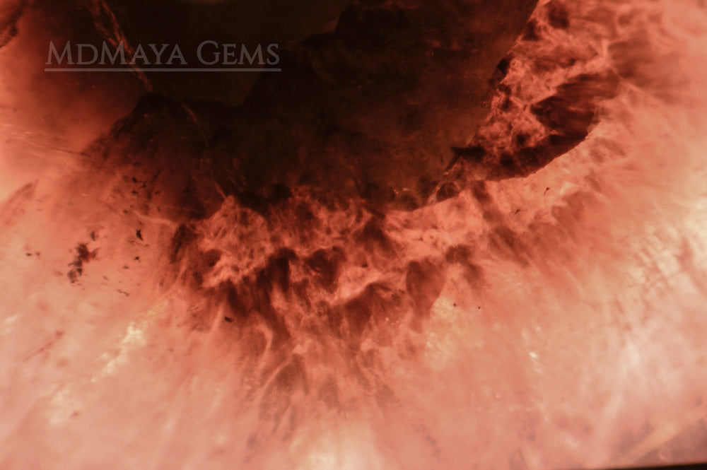 Inclusions in Mushroom Tourmaline 13.10 ct