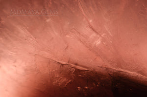Inclusions in Natural Pink Tourmaline from Mogok 13.81 ct