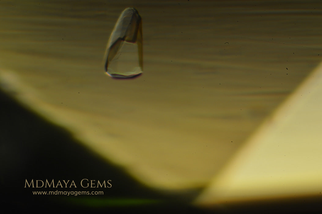 Inclusions in Green Peridot Gems Pear Cut 13.41 ct pair