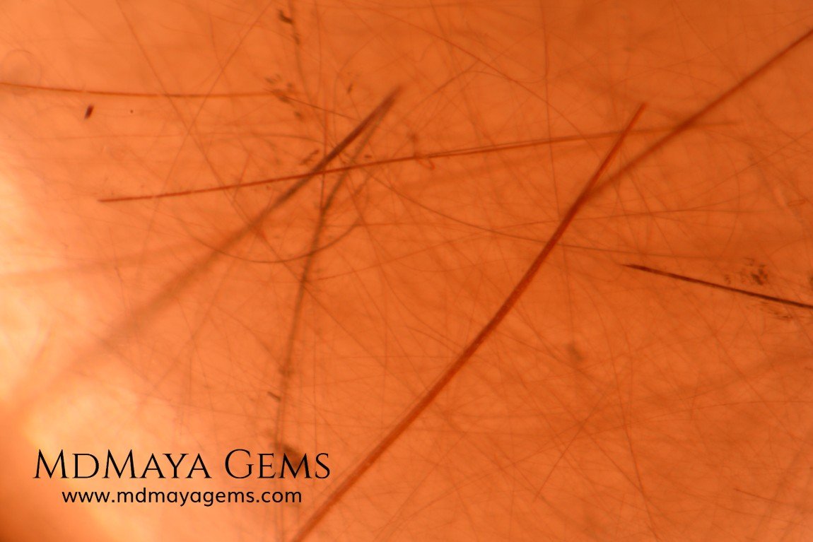 inclusions in Set Topazes from Utah. 27.46 ct total