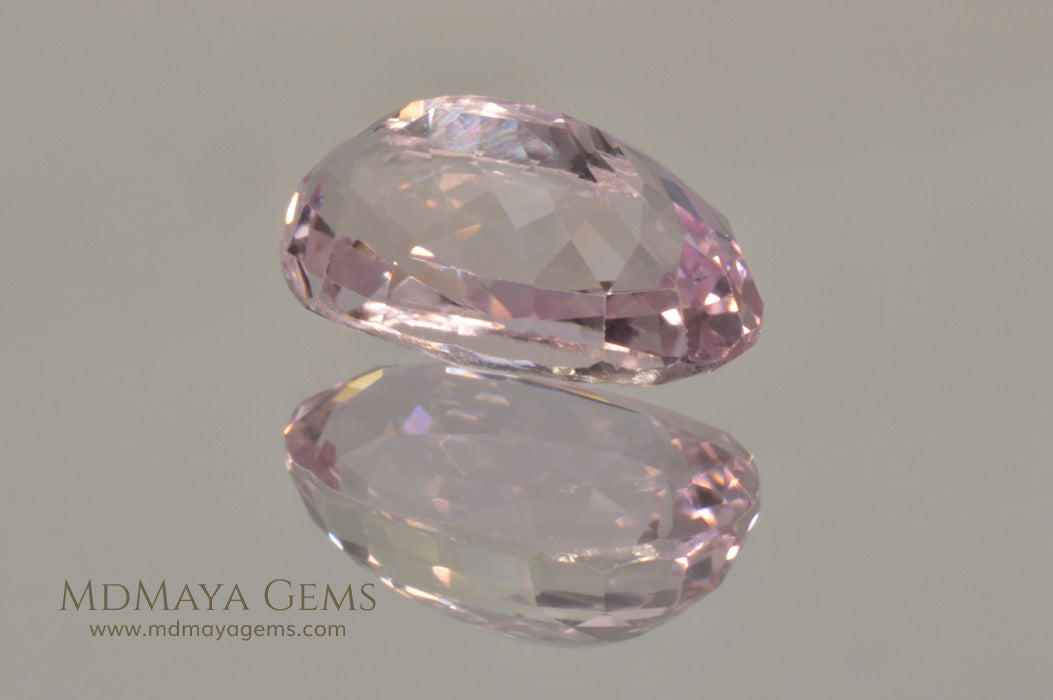 Light Pink Kunzite Stone 7.83 ct