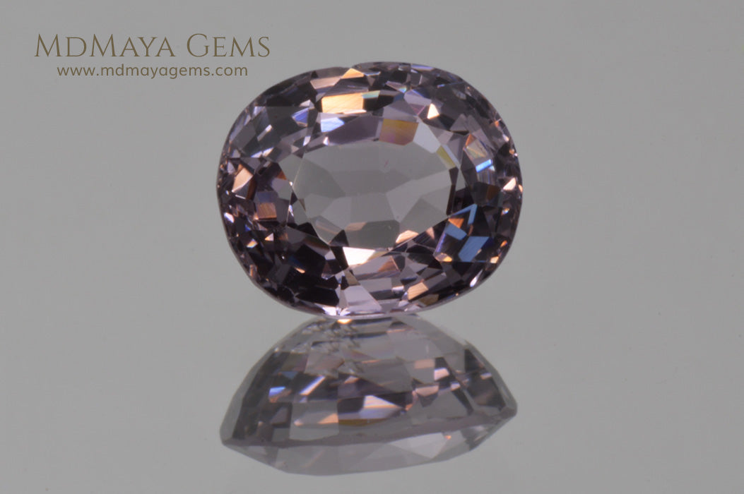 Platinum Lavender Violet Mogok Spinel 2.50 ct