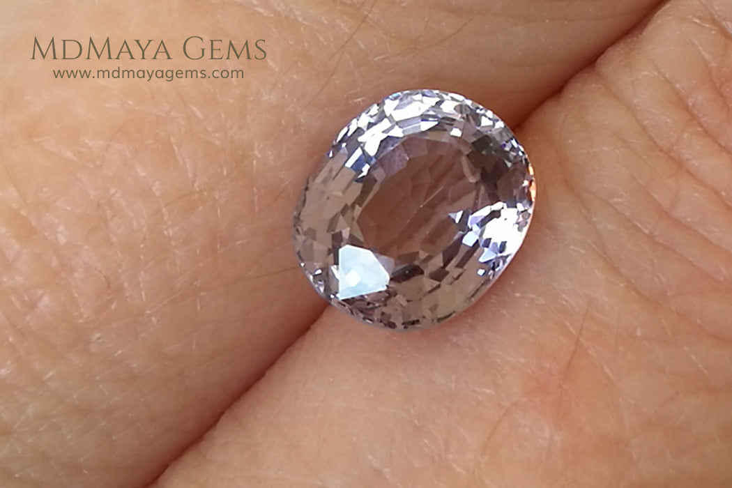 Platinum Lavender Violet Mogok Spinel 2.50 ct