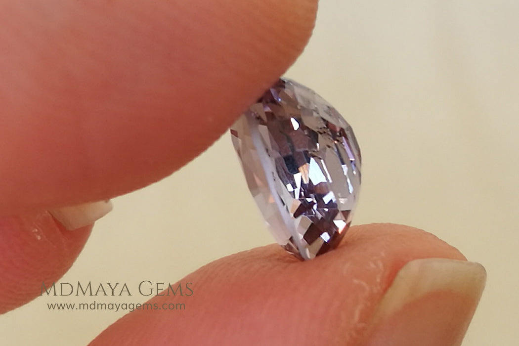 Platinum Lavender Violet Mogok Spinel 2.50 ct