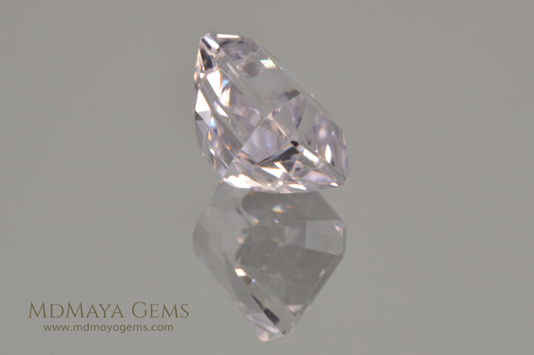 Light Pink Kunzite Gemstone Emerald Cut 8.35 ct