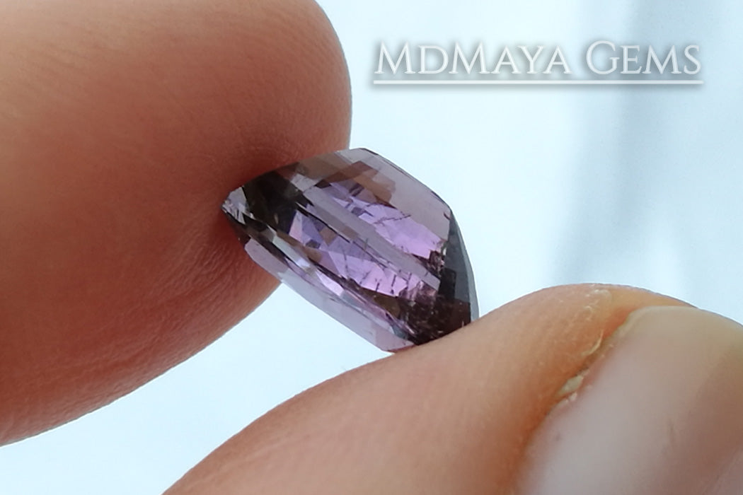 Mozambique Purple Tourmaline Cushion Cut. 3.03 ct