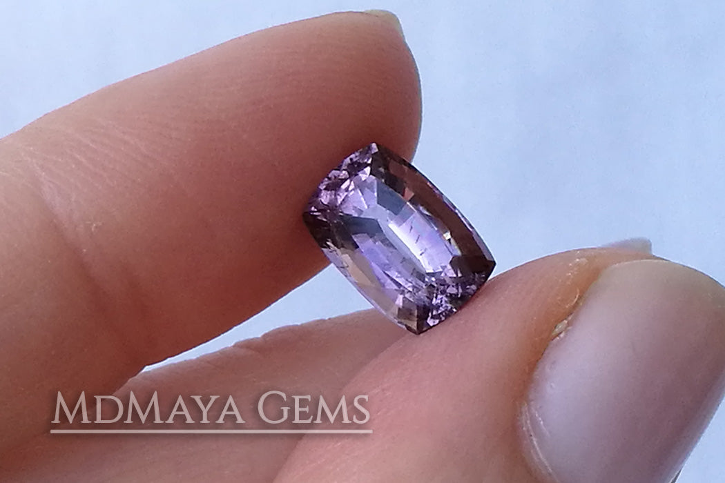 Mozambique Purple Tourmaline Cushion Cut. 3.03 ct