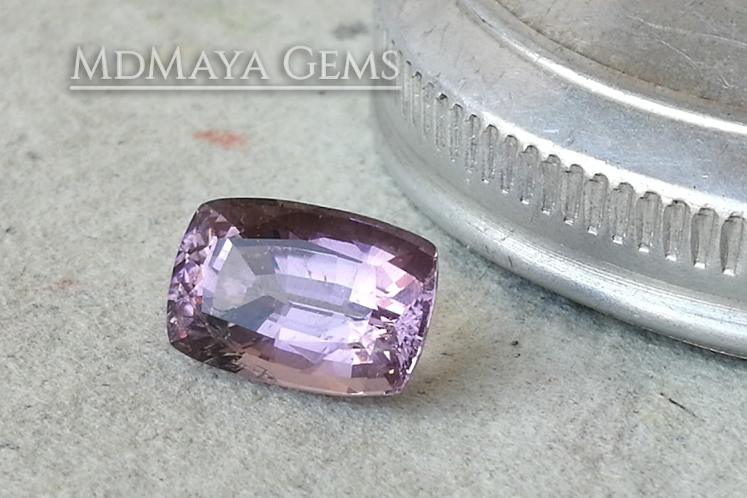 Mozambique Purple Tourmaline Cushion Cut. 3.03 ct