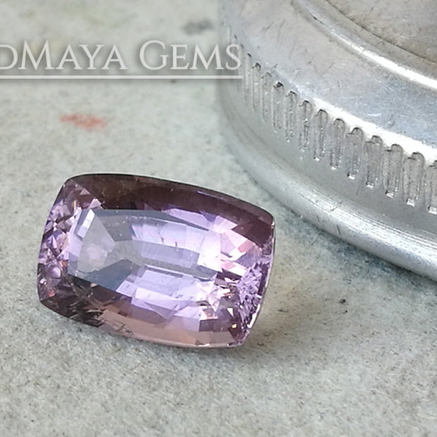 Mozambique Purple Tourmaline Cushion Cut. 3.03 ct