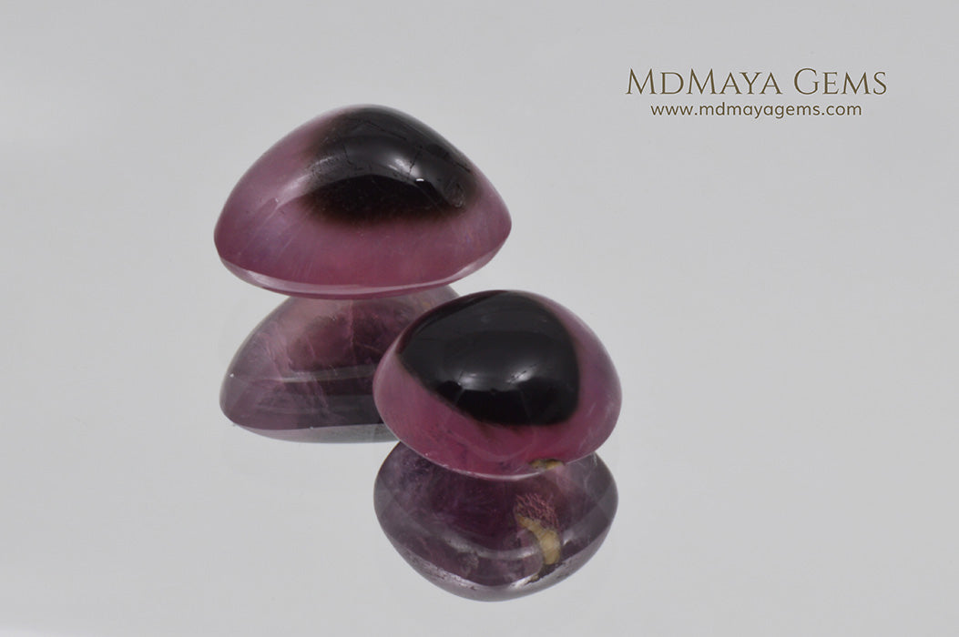 Untreated Mogok Mushroom Tourmalines 10.87 ct