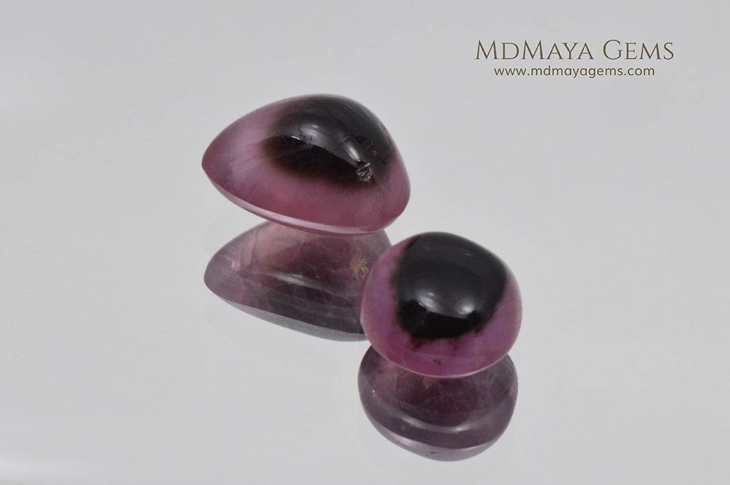 Untreated Mogok Mushroom Tourmalines 10.87 ct