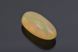 Natural Solid White Opal Cabochon Oval Cut 2.60 ct