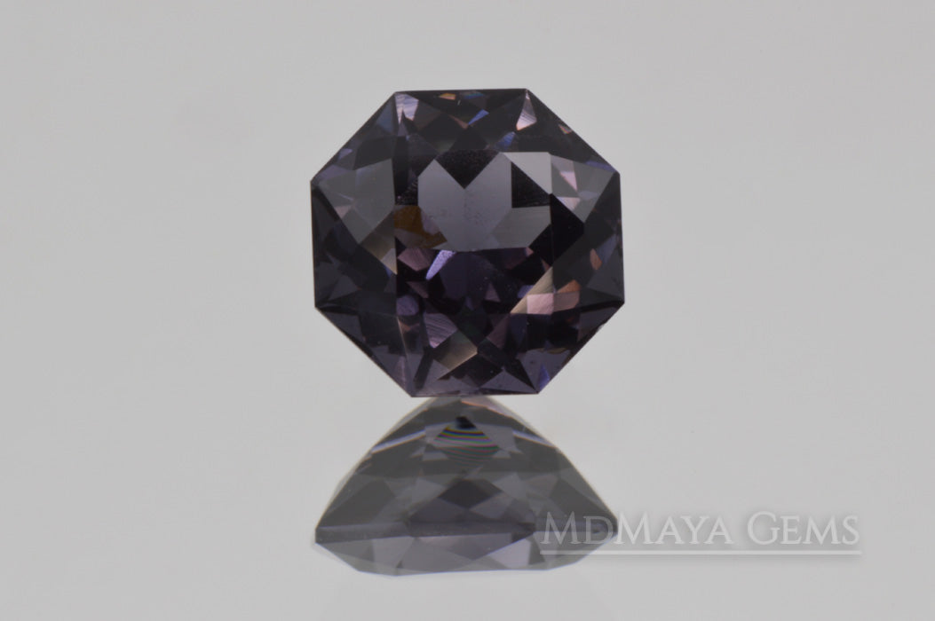 Beautiful Violetish Blue Spinel. Octagon Cut. 1.43 ct