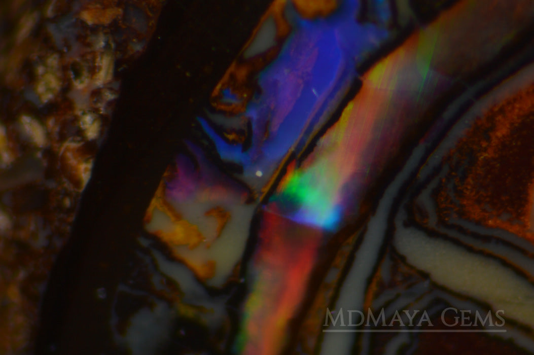 Australian Solid Yowah Boulder Opal 5.26 ct – Vibrant Play of Color