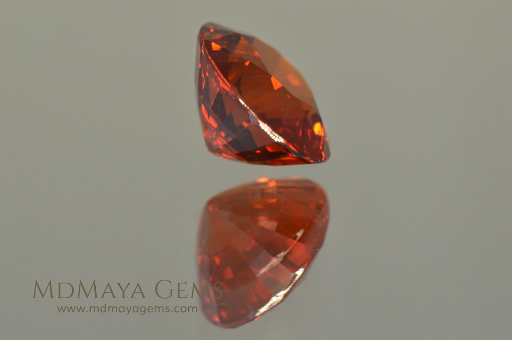 Gorgeous Orange  Spessartite Garnet Oval Cut 4.23 ct