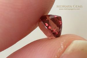Magnificent Rich Orange Red Spinel Cushion Cut 1.22 ct
