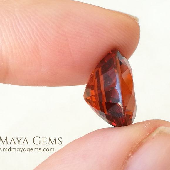 RARE !! JOLIE SPESSARTITE ORANGE ROUGE DE NAMIBIE