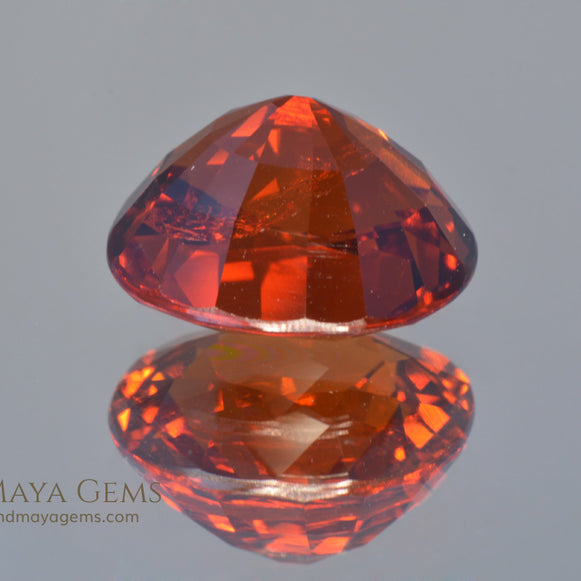 RARE !! JOLIE SPESSARTITE ORANGE DE NAMIBIE : 1,49 CARAT