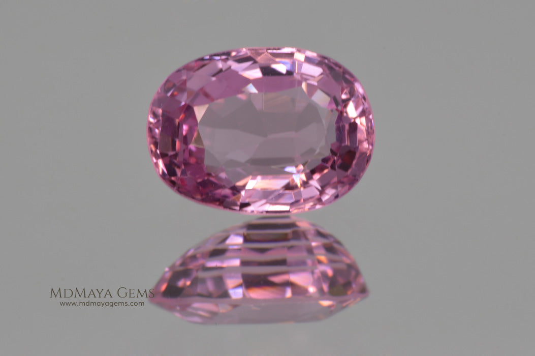 Pink Burma Spinel Oval Cut 1.71 ct