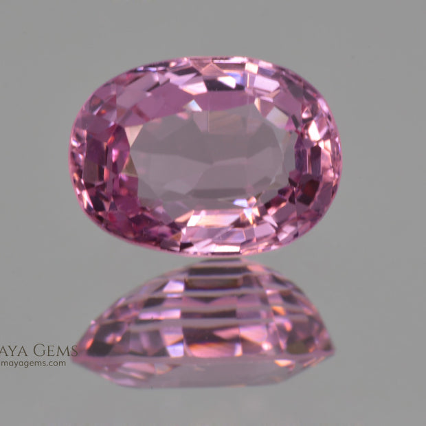 Pink Burma Spinel Oval Cut 1.71 ct