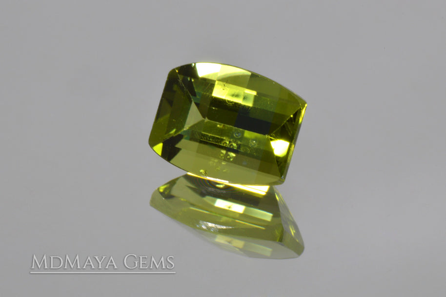 Natural Green Peridot Fancy Cut 2.28 ct