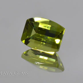 Natural Green Peridot Fancy Cut 2.28 ct
