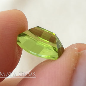 Natural Green Peridot Fancy Cut 2.28 ct