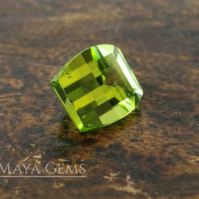 Natural Green Peridot Fancy Cut 2.28 ct