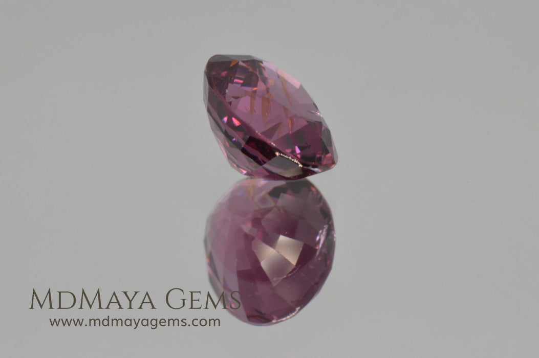 Glowing Pink Spinel from Tanzania Oval cut 2.66 ct