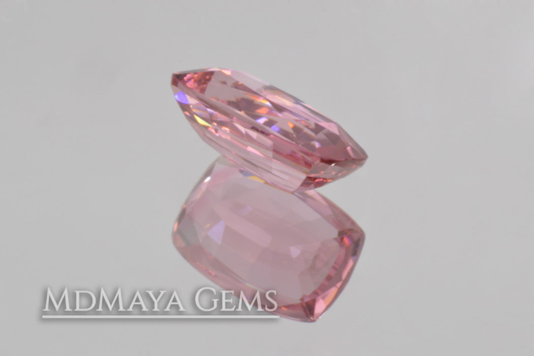 Bright Pink Tourmaline Cushion Cut 1.71 ct