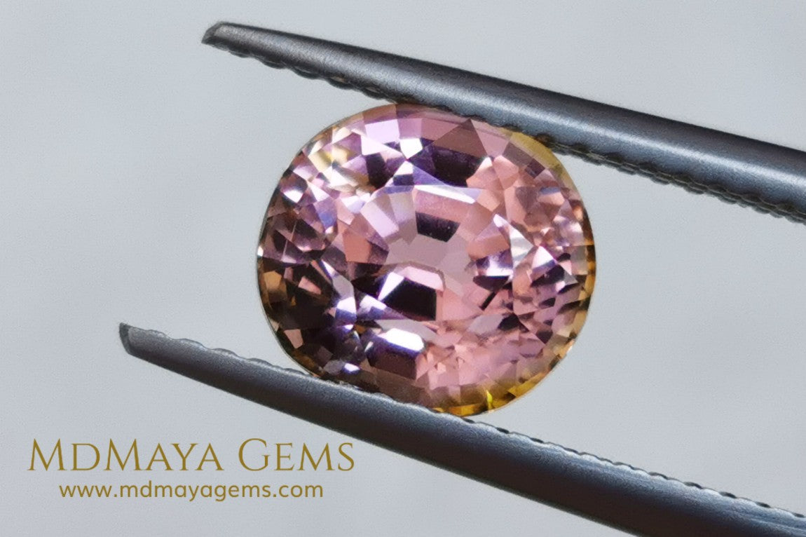 Pink Tourmaline 2.29 ct oval cut for sale MdMaya Gems