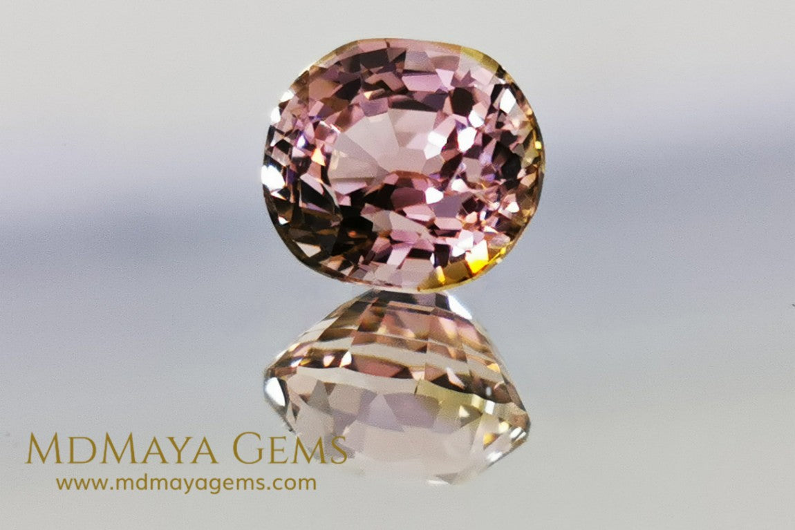 Pink Tourmaline 2.29 ct oval cut for sale MdMaya Gems
