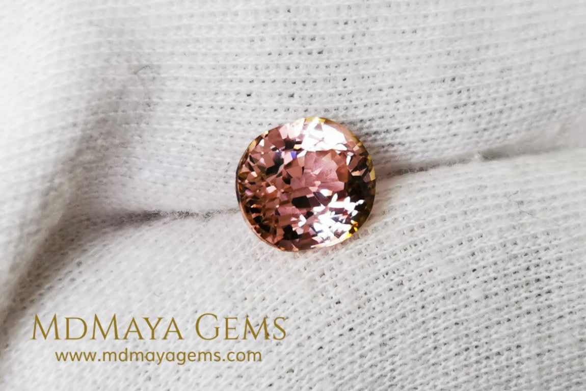 Pink Tourmaline 2.29 ct oval cut for sale MdMaya Gems
