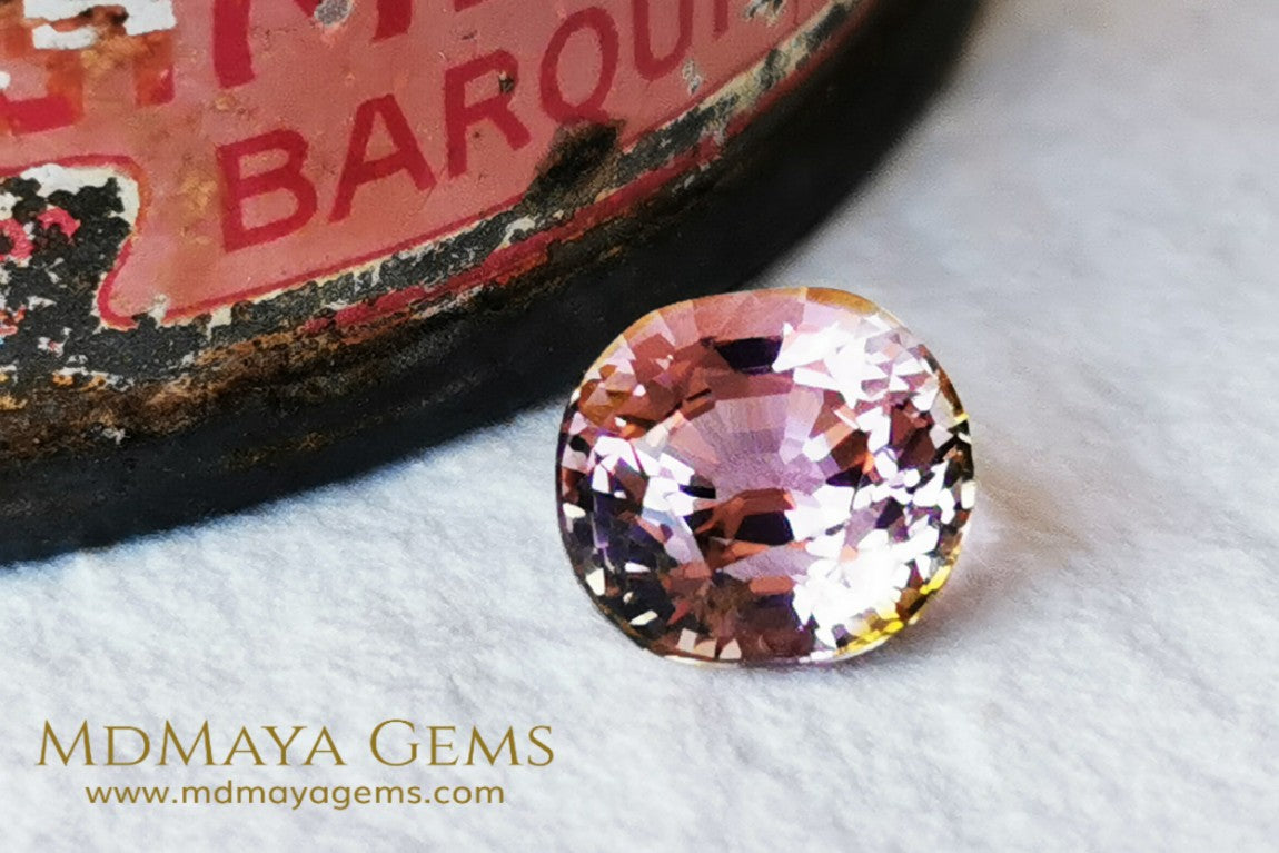 Pink Tourmaline 2.29 ct oval cut for sale MdMaya Gems