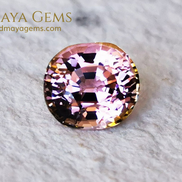 Pink Tourmaline 2.29 ct oval cut for sale MdMaya Gems